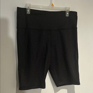 Black And Gray Bike Shorts